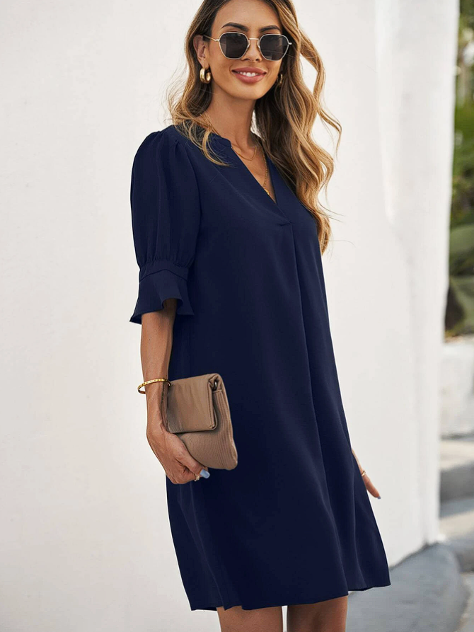 Luisa - Schickes bequemes Sommerkleid