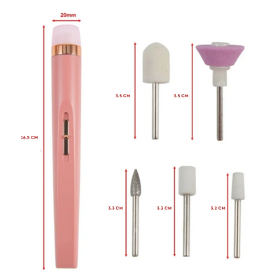 PoliShine - Elektrischer Nagellackierer Set