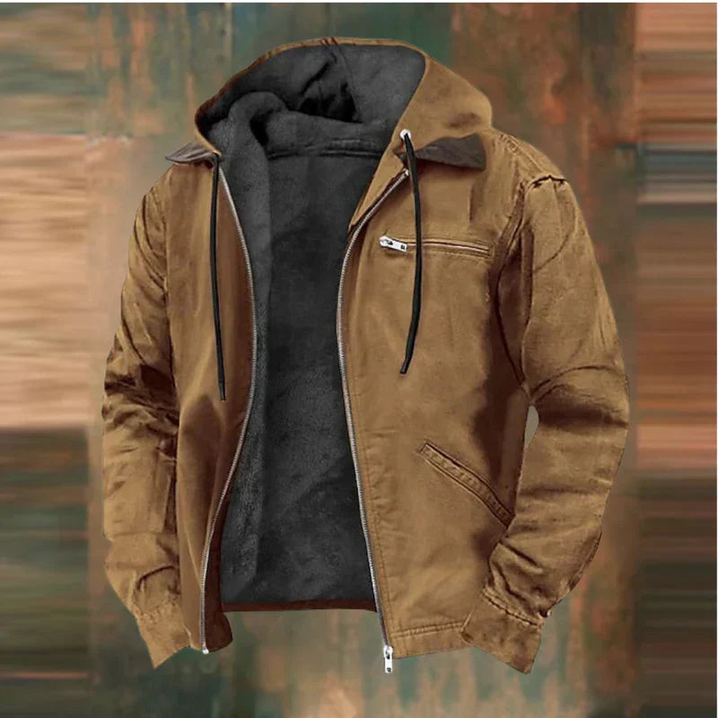 Parker - Jacke Mit Reißverschluss Und Kapuze