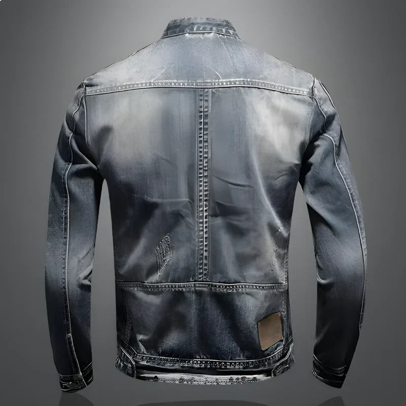 Reggie - Herren retro-denim-jacke