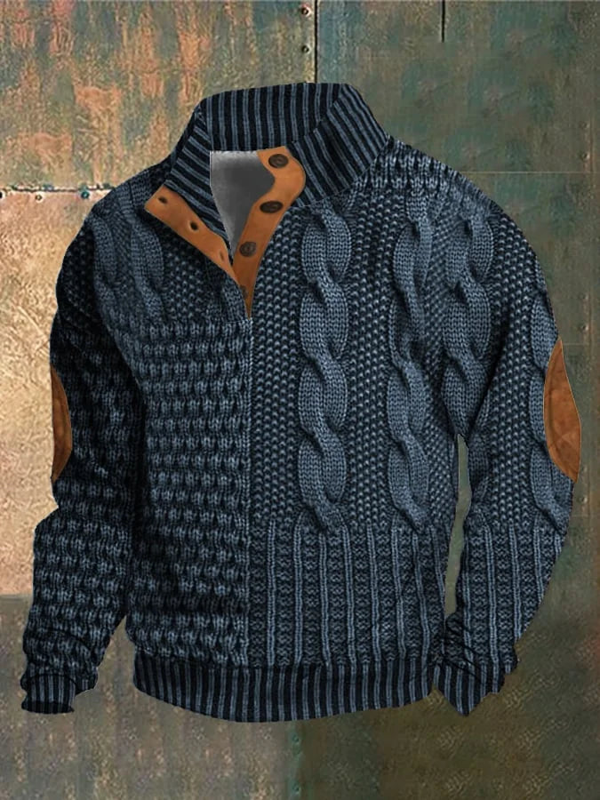 Severin™ - Retro weiches Kaschmir Pullover für Männer