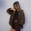 Clementine - Leopard print jacke für damen