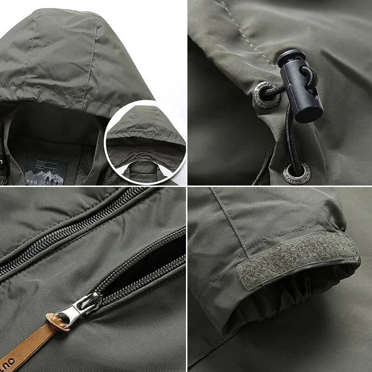 Moritz - wind- und wasserdichte jacke für männer