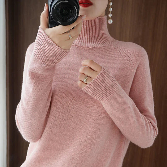 Pamela - Damen rollkragenpullover