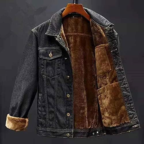 Cason - Jeansjacke Mit Dickem Wollfutter