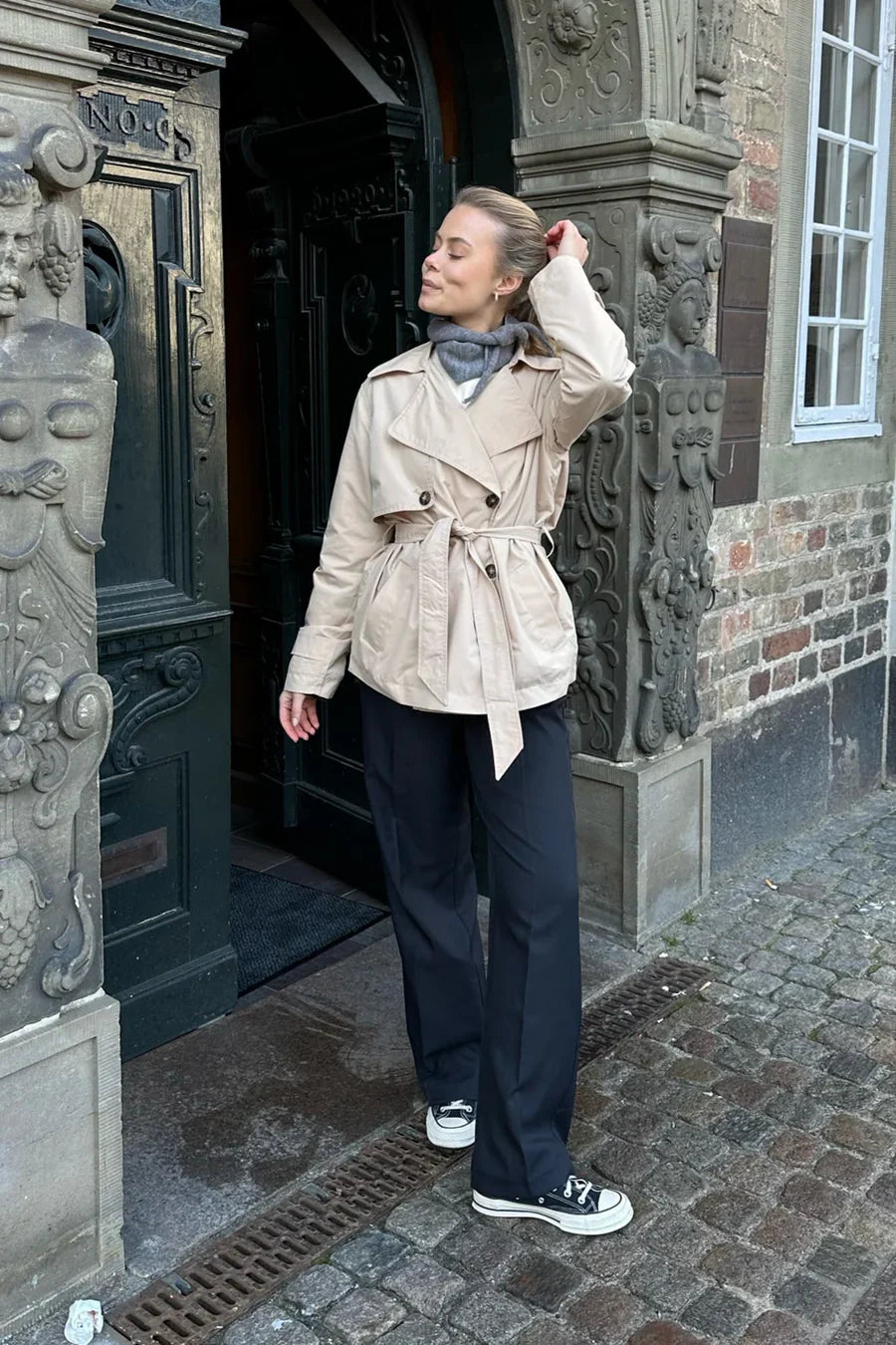 Carmen - Lammfelljacke für damen mit lockerem schnitt