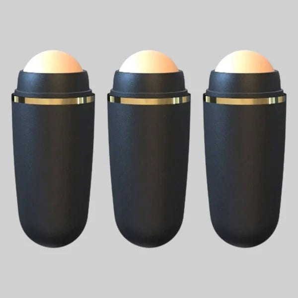Ölabsorbierender Gesichtsroller - aus Vulkangestein