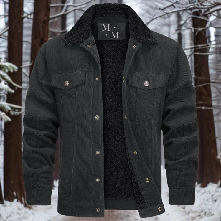 Marlon - warme, hochwertige cordjacke