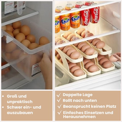 EggDeck™ | Roll-Down-Spender