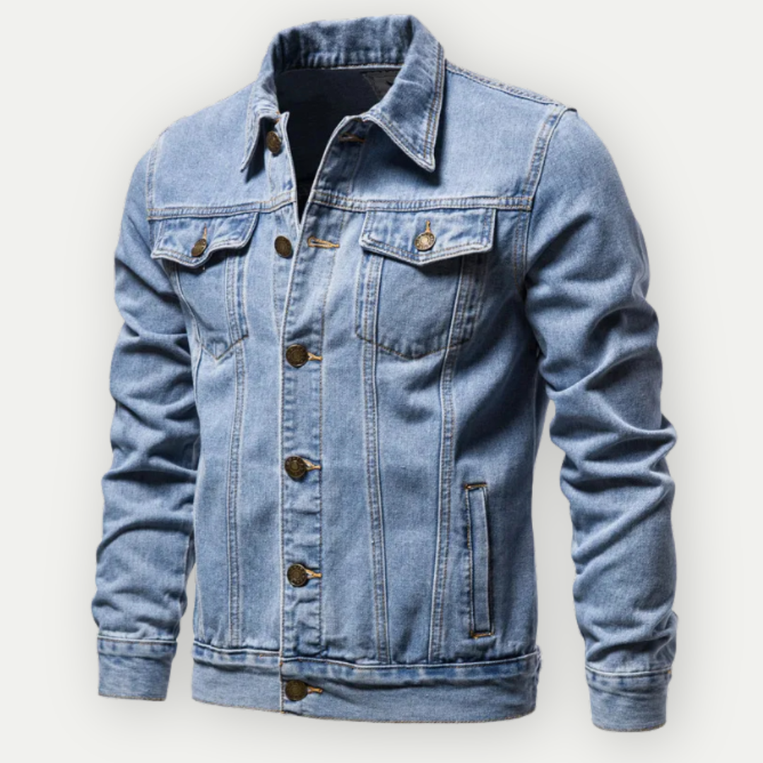 Joshua - Klassische Denim-Trucker-Jacke