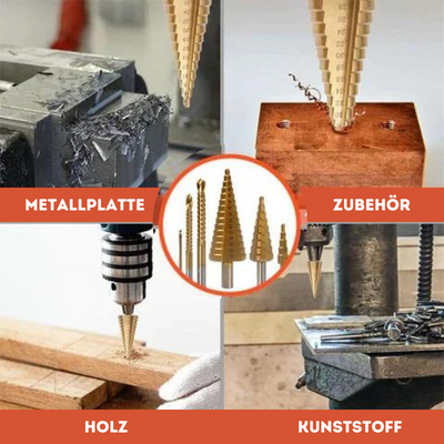 TitanCraft - Präzisions Titan Bohrerset