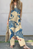Annabella - Fließendes Kleid mit Vintage-Fischkunst