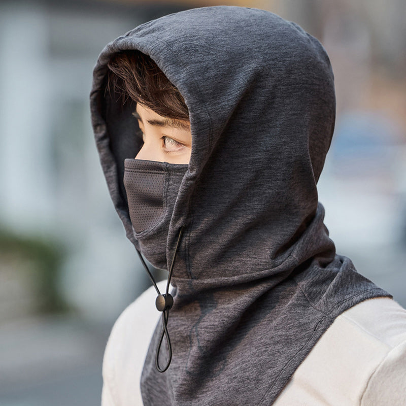 Anastasia - Gesichtsmaske mit Kapuze und Halswärmer für den Radsport