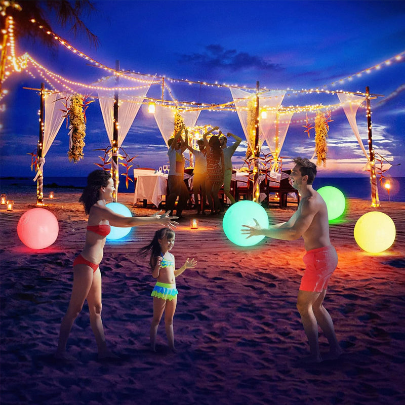LumaSphere - Leuchtender Strandball