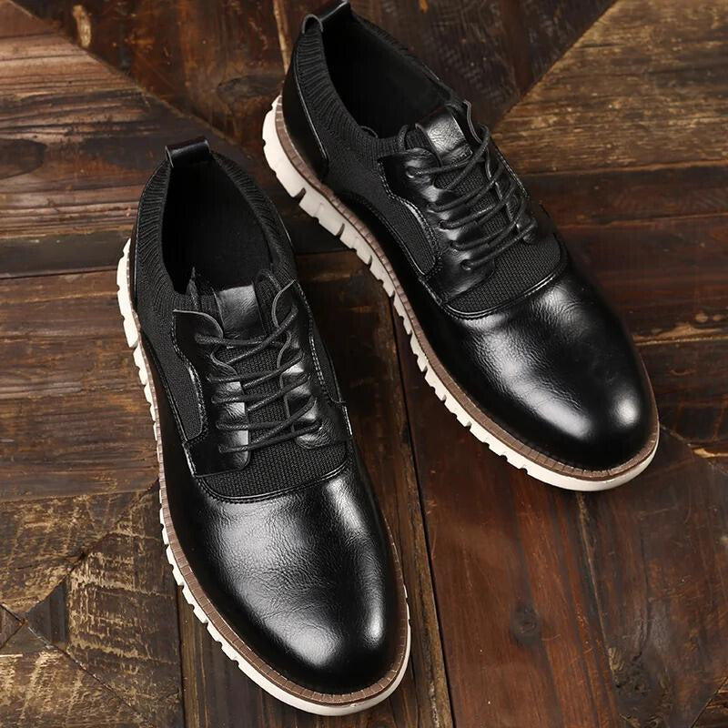 Leichte und atmungsaktive Herren-Sneaker - Lässiger Schnürstil