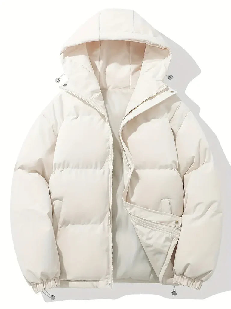 Justen - Warmer hoodie im klassischen design