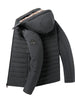 Virgil - Warme wattierte leecejacke mit kapuze