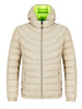 Louie – Gefütterte herrenjacke mit stehkragen für herbst