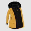 Tiffany - Stylischer Damenparka Mit Schwarzem Kunstfell