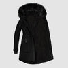 Tiffany - Stylischer Damenparka Mit Schwarzem Kunstfell