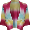 Maryann - Damen langarm tie dye blazer
