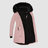 Tiffany - Stylischer Damenparka Mit Schwarzem Kunstfell