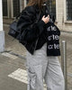 Sydney - Bomberjacke aus Leder für Damen