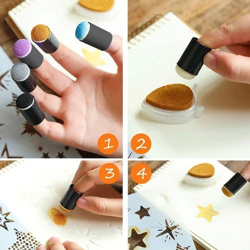 Daub™- Finger-Mal-Set für Kinder