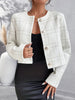 Haisley - Edler karierter blazer mit knöpfen