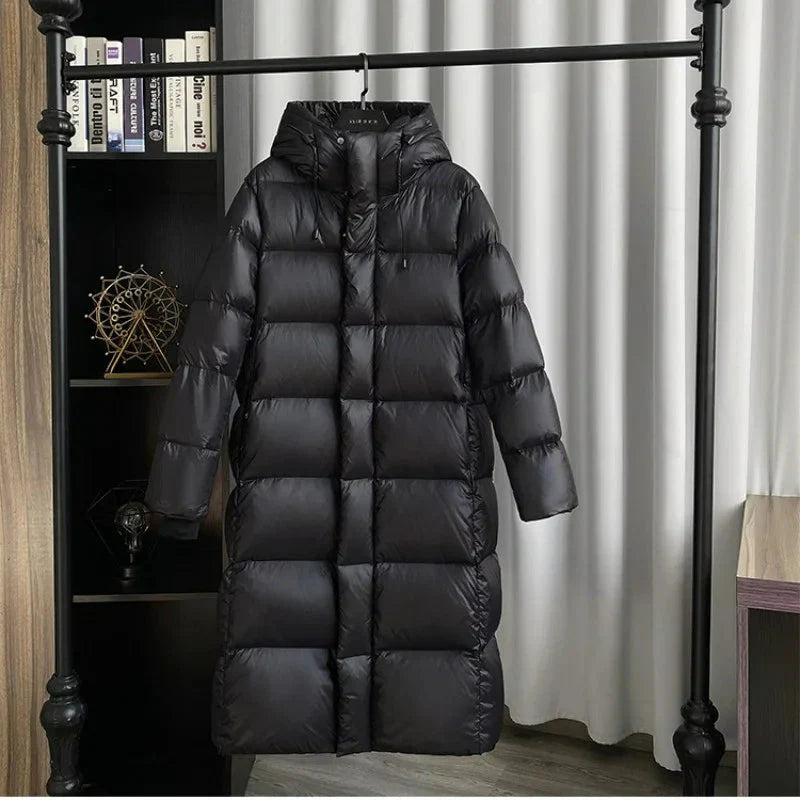 Perry - Dicke puffer kappuzen-daunenjacke