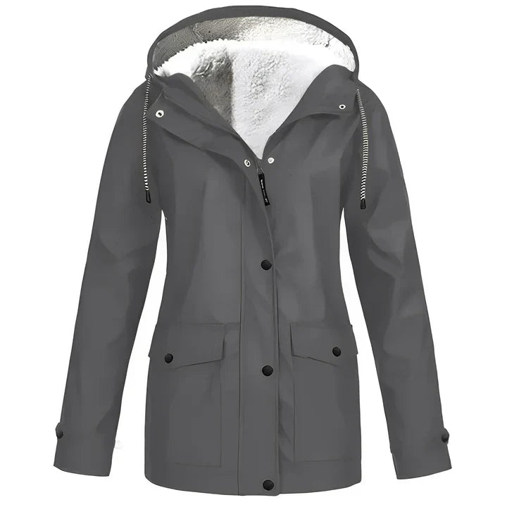 Ariella - Wasserdichte Regenjacke Für Herbst Winter