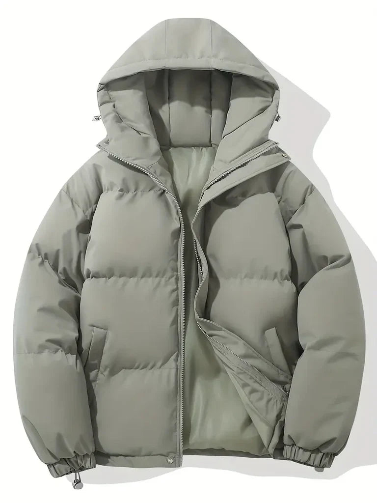 Justen - Warmer hoodie im klassischen design