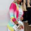 Maryann - Damen langarm tie dye blazer