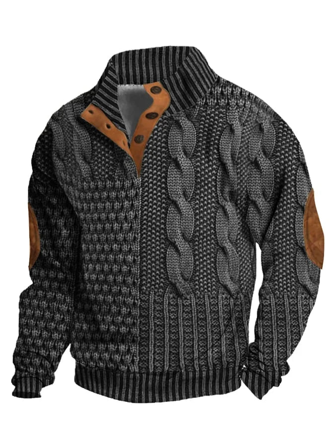 Severin™ - Retro weiches Kaschmir Pullover für Männer