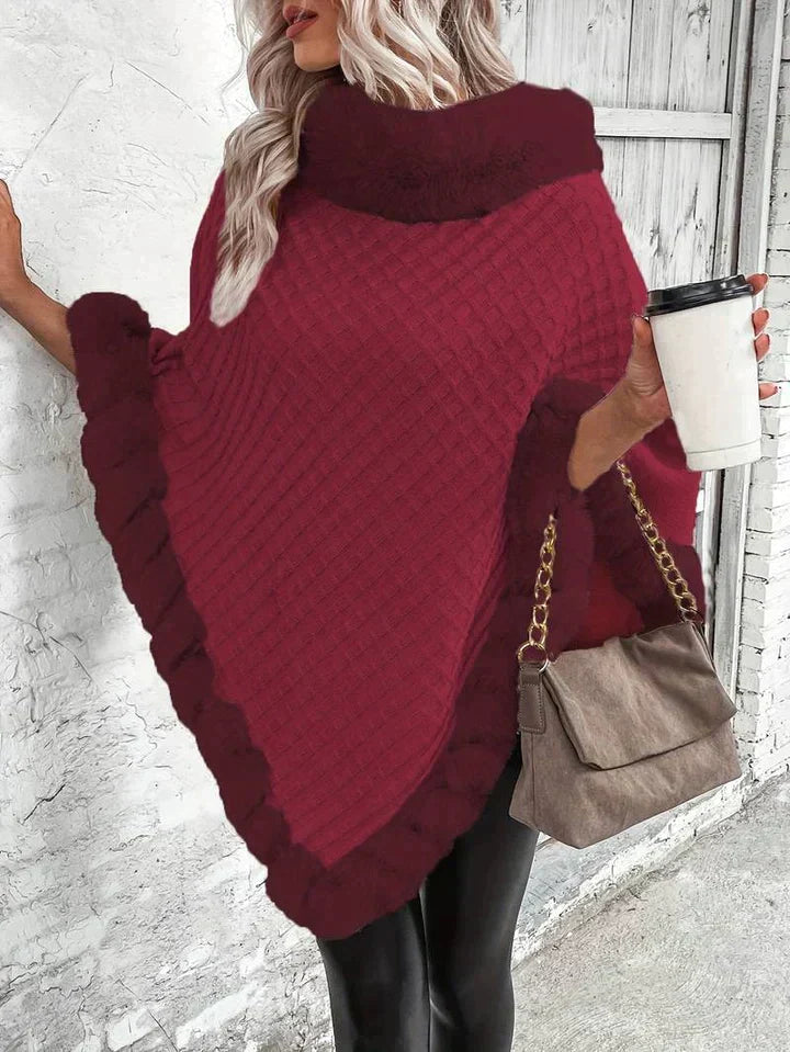 Aurora - Stylischer oversized strickpullover mit chunky design