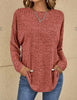 Amiyah - Edler Mix-Pullover Mit Weitem Rundhalsausschnitt