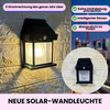 SunLuxe™ | Solar-Wandleuchte für draußen
