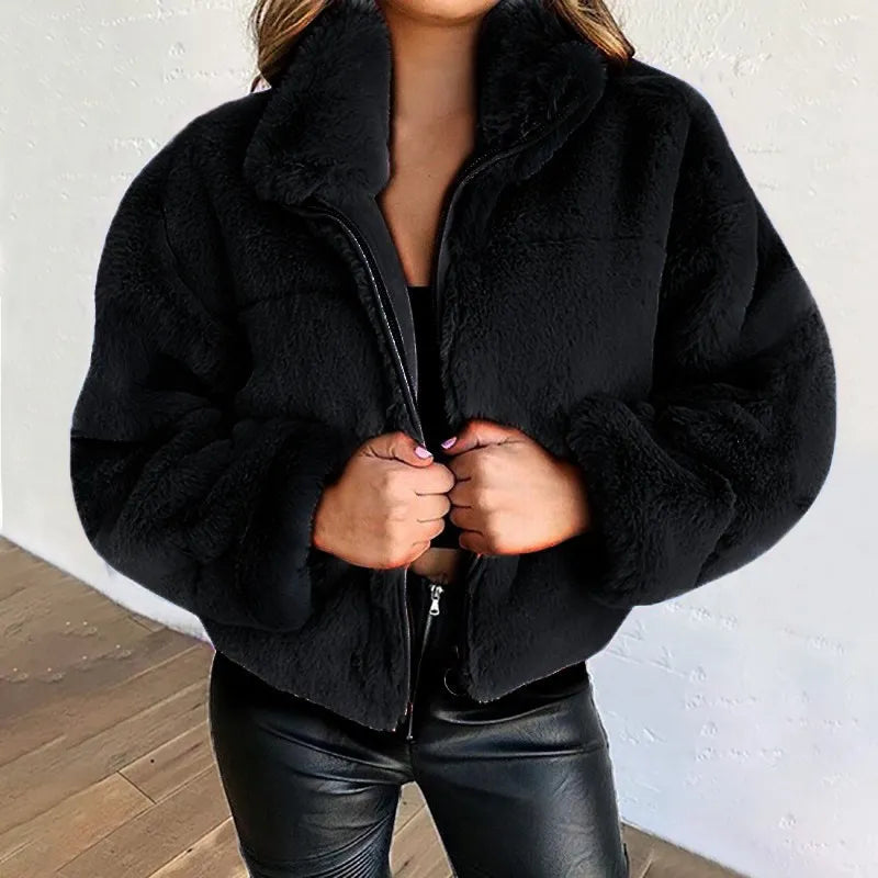 WinterBliss™ - Flauschige Kaschmirjacke