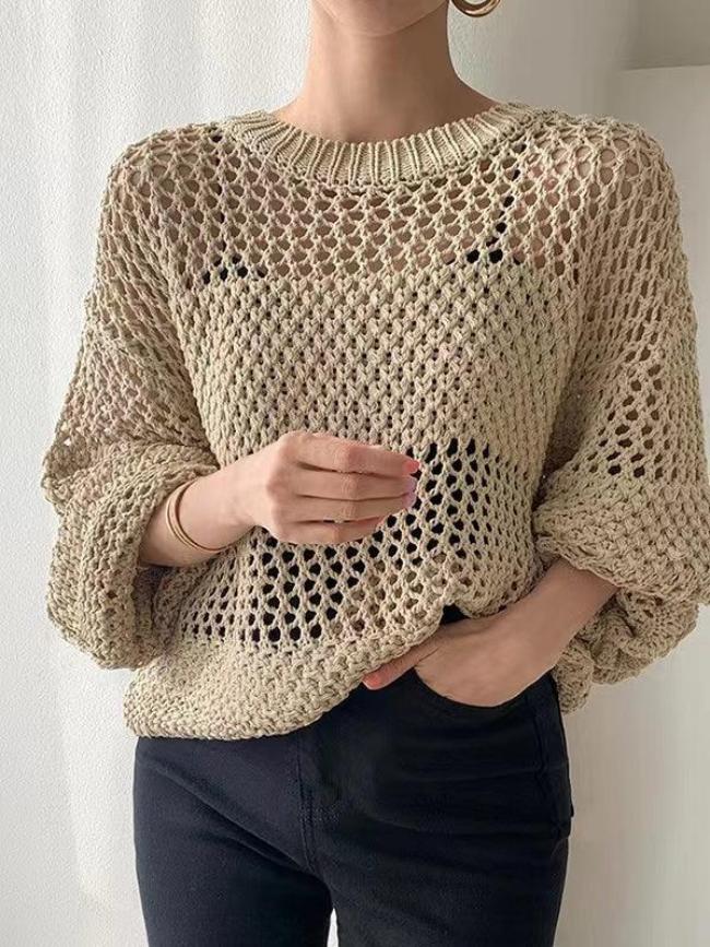 Maeve - Trendiger strickpullover für damen
