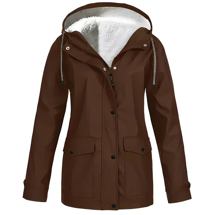 Ariella - Wasserdichte Regenjacke Für Herbst Winter