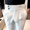 Herren Veneto-Hose - Baumwollmix mit verstellbarem Bund