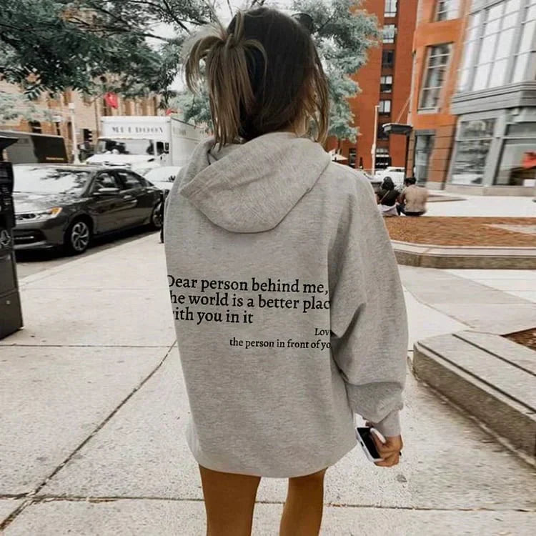 Loretta- übergroßes sweatshirt