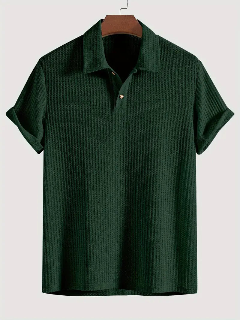 Herren Poloshirt - Sommerlich, Atmungsaktiv und Elastisch für den Alltag