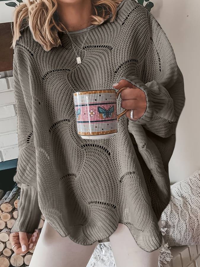 Susan - Schlichter lässiger strickpullover