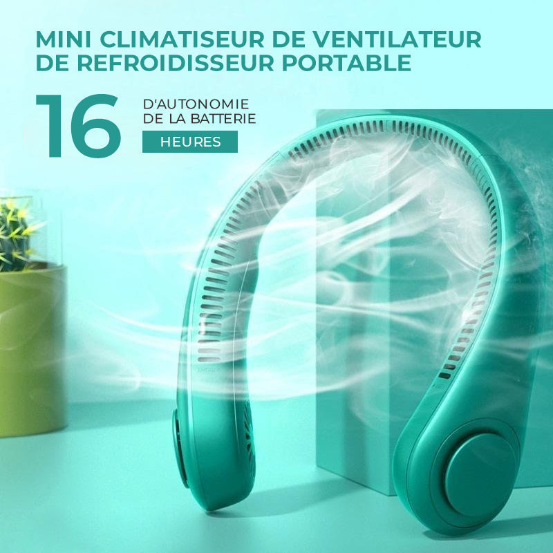 NECKCOOL™ - Tragbarer Halsventilator