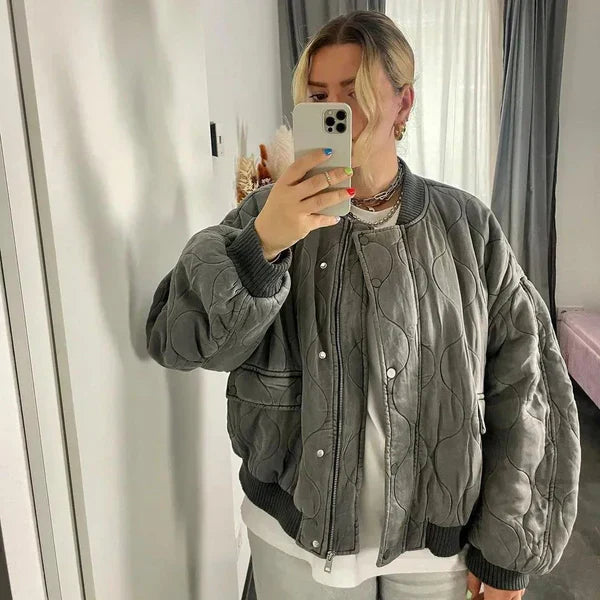 Veronica - Elegante Bomberjacke