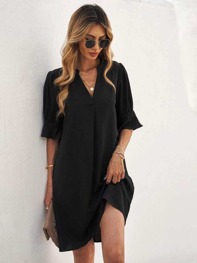 Luisa - Schickes bequemes Sommerkleid