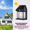 SunLuxe™ | Solar-Wandleuchte für draußen