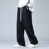 Herren-Cordhose mit weitem Bein und Kordelzug in der Taille