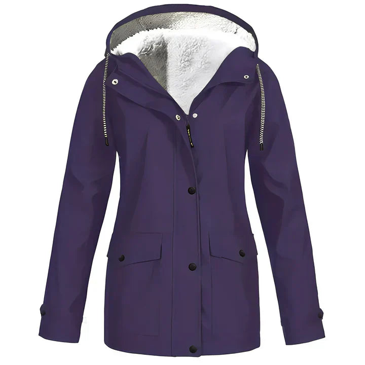 Ariella - Wasserdichte Regenjacke Für Herbst Winter